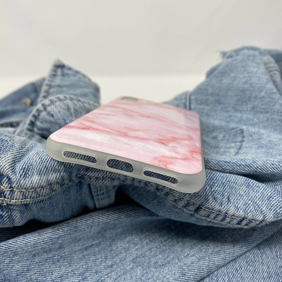 iPhone 6(s) Case Pink White Cover - Picture 3 of 5